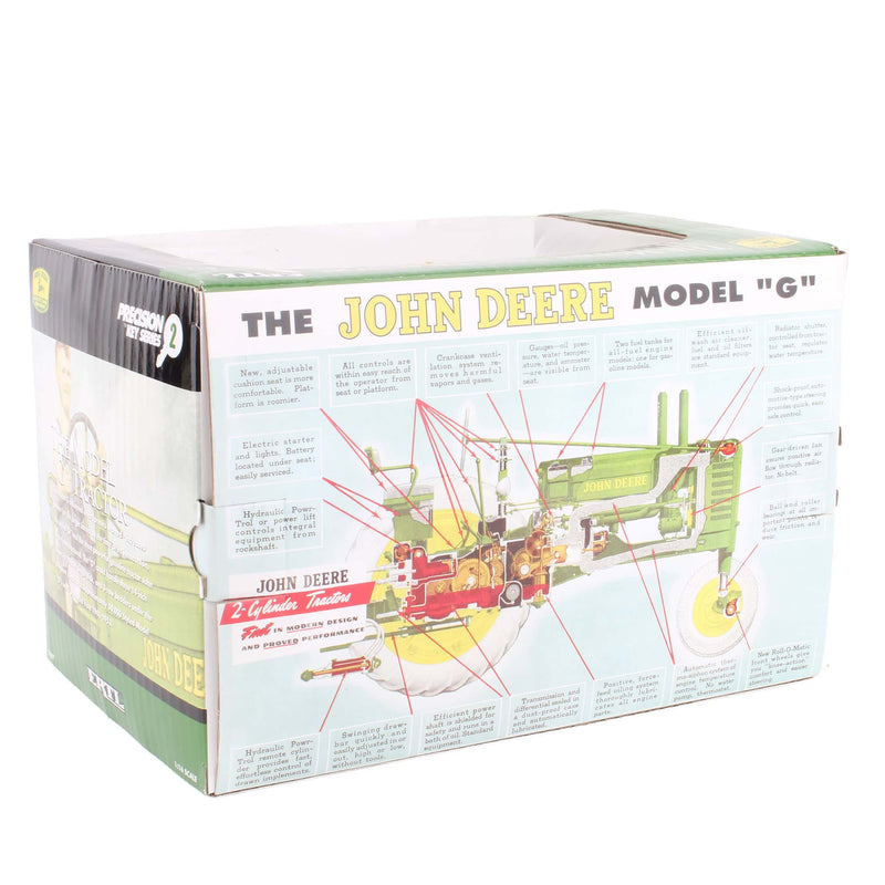 1/16 John Deere Model G Tractor with Narrow Front, ERTL Precision Key Series #2