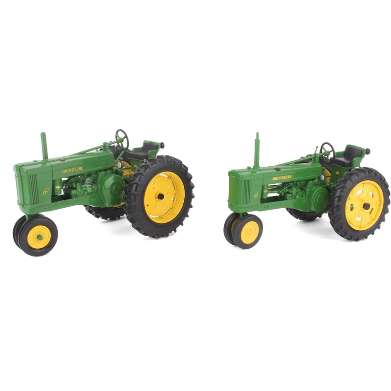 1/16 John Deere 50 and 60 2-Piece 50th Anniversary Set by ERTL - LOOSE