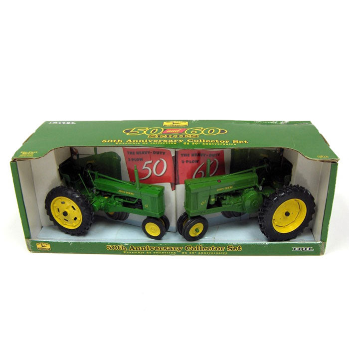 1/16 John Deere 50 & 60 Tractor 2 Piece Set by ERTL
