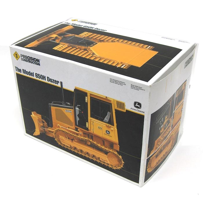 1/16 John Deere 650H Industrial Dozer w/ Blade, ERTL Precision Construction Series #1