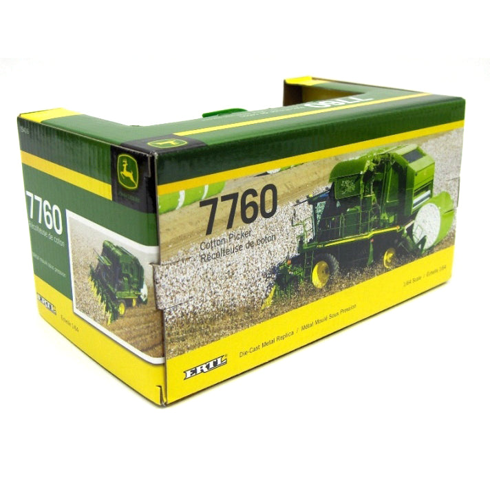 1/64 John Deere 7760 Cotton Picker with Round Bale Module by ERTL