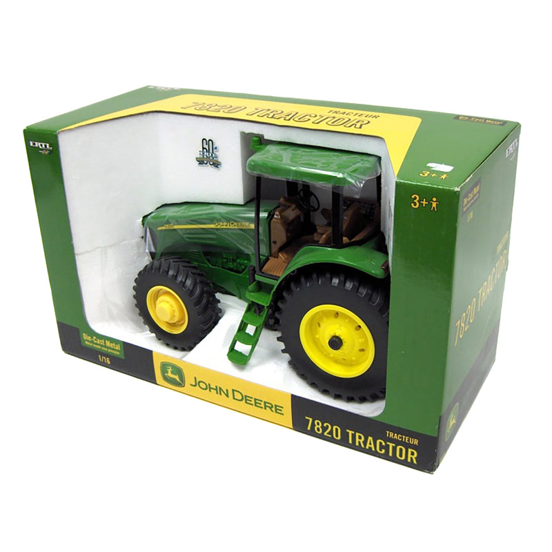 (B&D) 1/16 John Deere 7820 Tractor with MFD by ERTL - Damaged Item