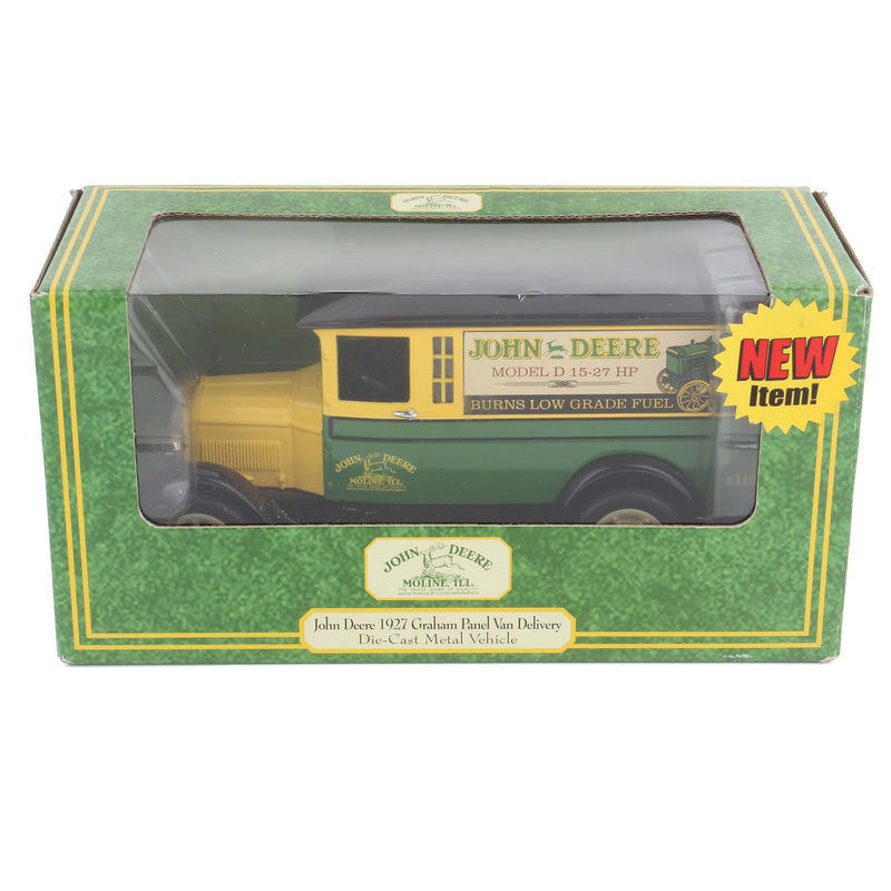 1/25 1927 Graham Panel Van Delivery Vehicle by ERTL, John Deere Model D 15-27HP Deco