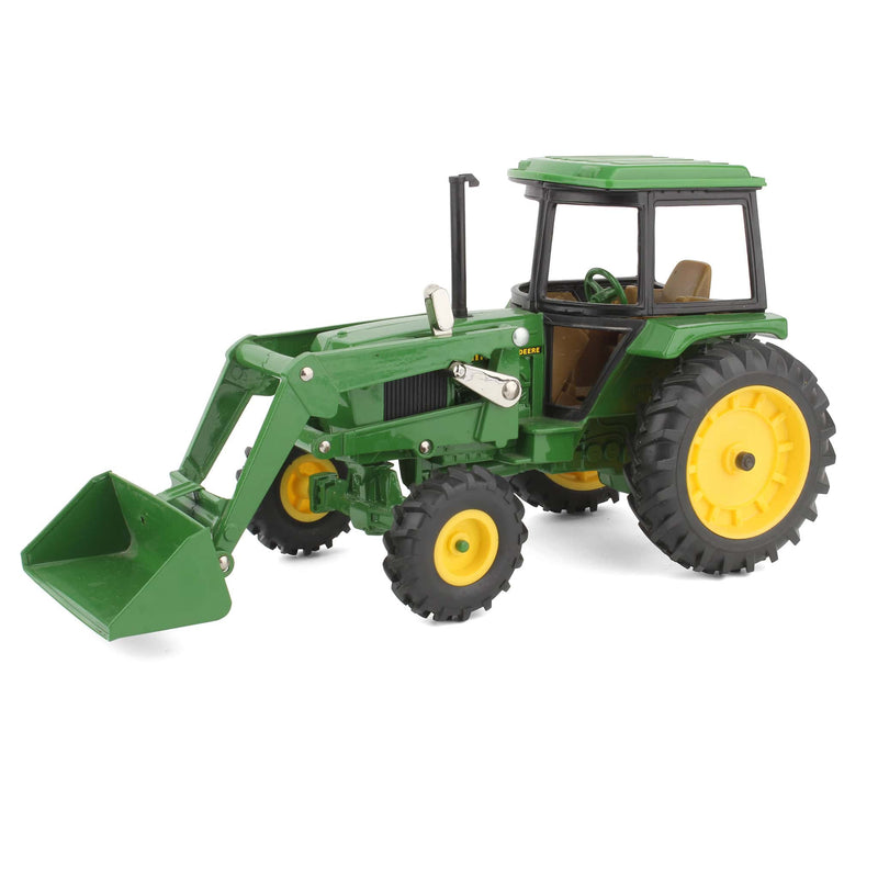 1/16 John Deere 2755 Tractor with Loader and Cab by ERTL - LOOSE