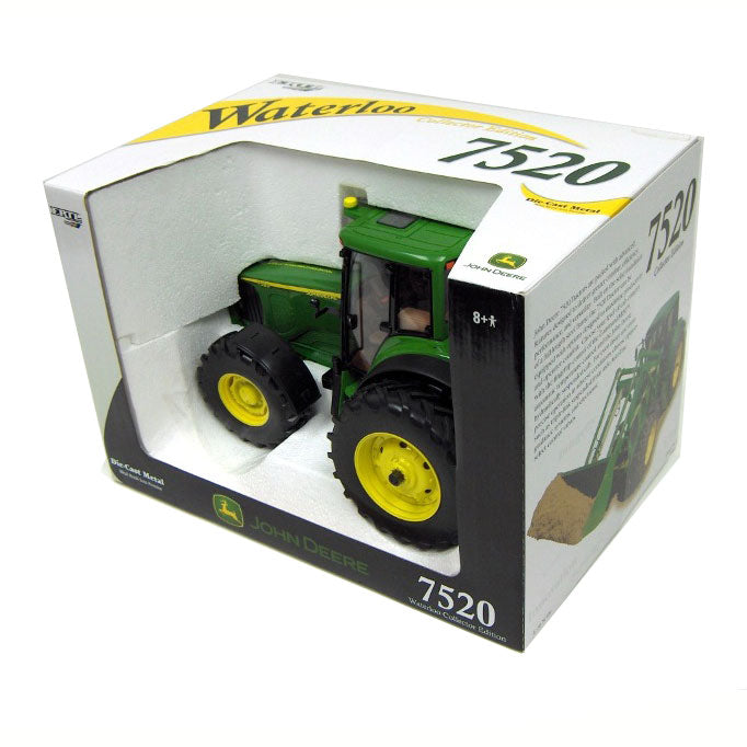 1/16 John Deere 7520 Tractor with Cab by ERTL, Waterloo Collector Limited Edition