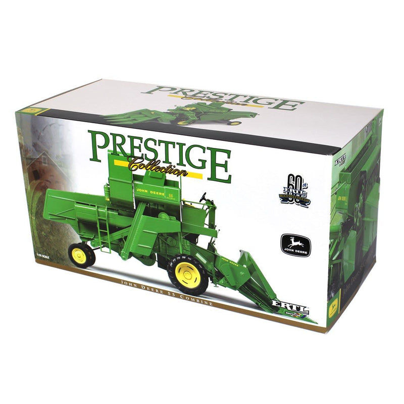 1/16 John Deere 55 Combine with Corn Header, Prestige Collection by ERTL