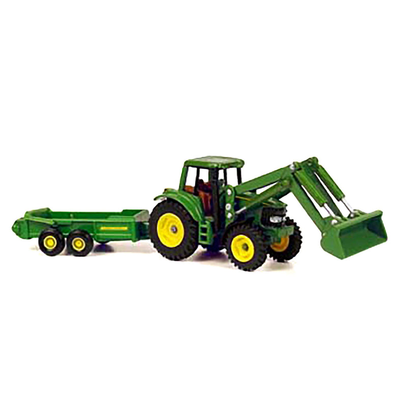 1/64 John Deere 7320 with Loader & Spreader by ERTL