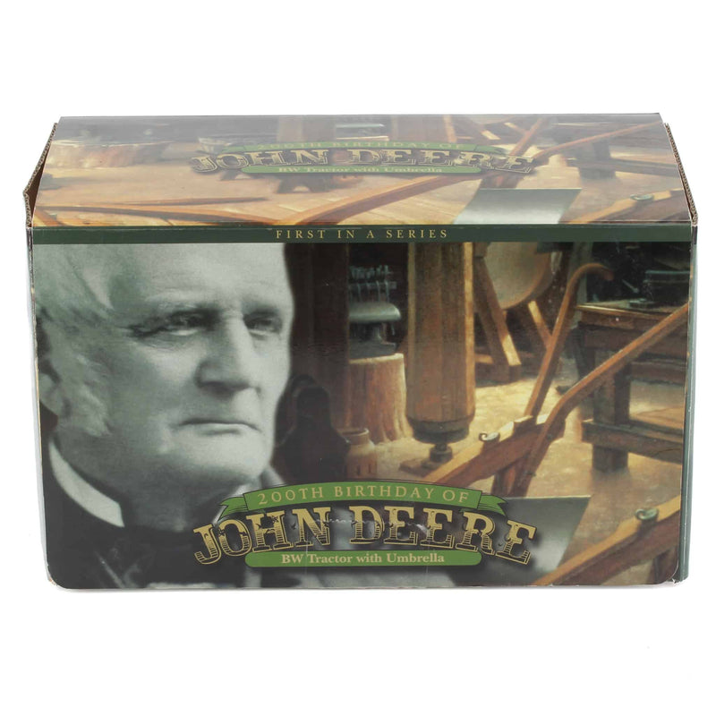 Gold Chase Unit ~ 1/16 John Deere BW Tractor with Umbrella by ERTL, Limited Edition 200th Anniversary