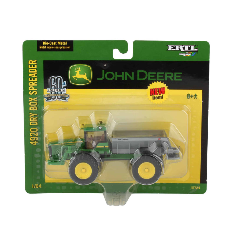 1/64 John Deere 4920 Tractor with Dry Box Fertilizer by ERTL