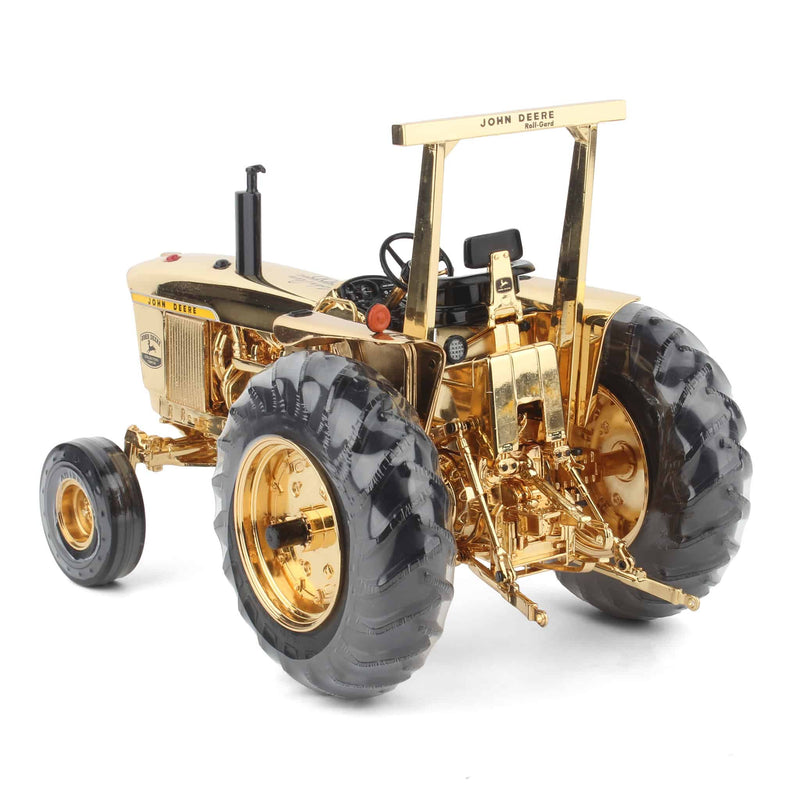Gold Chrome ~ 1/16 John Deere 4020 Diesel with ROPS, 200th Anniversary, ERTL Precision Series
