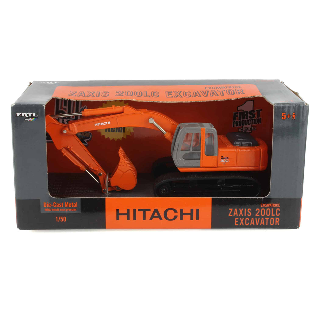 1/50 HITACHI Zaxis 200LC Excavator by ERTL — Outback Toys