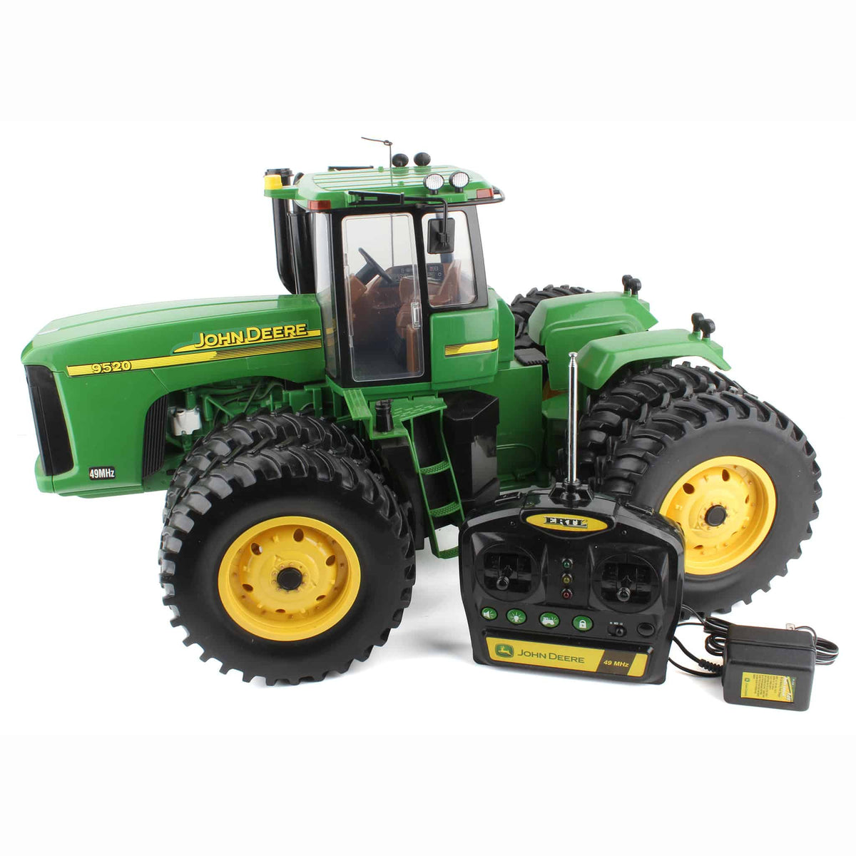 【難あり】ERTL john deer トラクター ダブルホイール John Deere 9520 4 Wheel Drive Radio Control Tractor with Duals by
