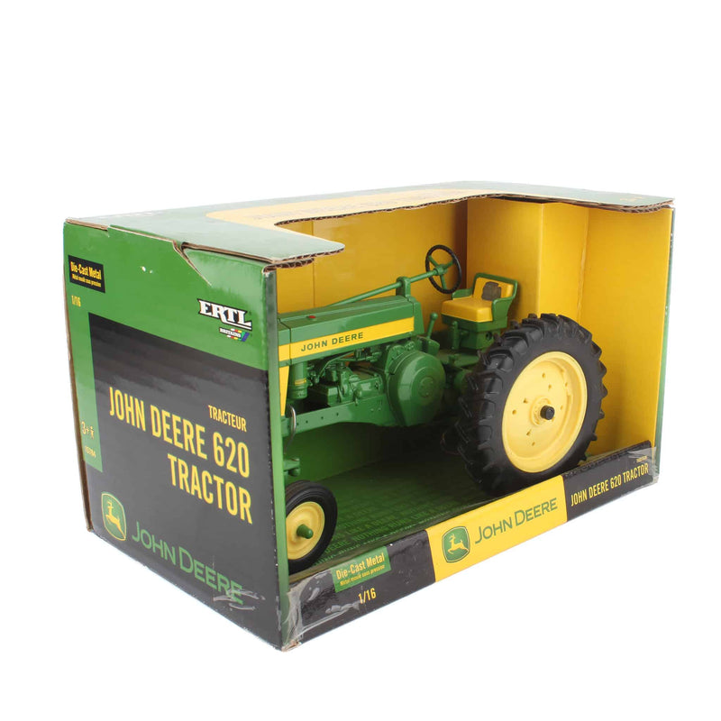 (B&D) 1/16 John Deere 620 Wide Front Tractor by ERTL - Damaged Item