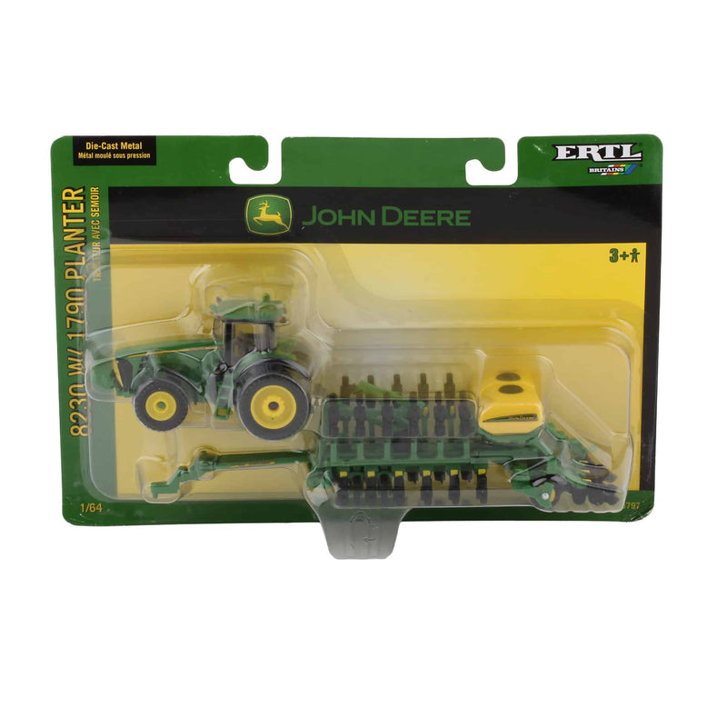 1/64 John Deere 8230 Tractor with Duals & 1790 Planter by ERTL
