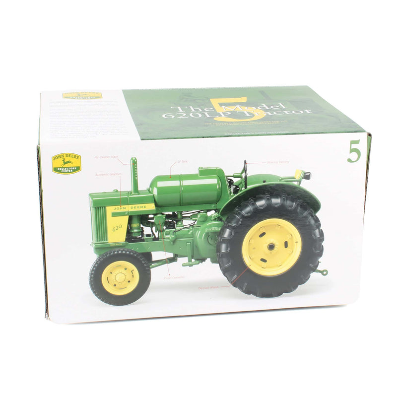 1/16 John Deere 620 LP Standard Tractor, Precision #5 Moline Collector Center Series by ERTL