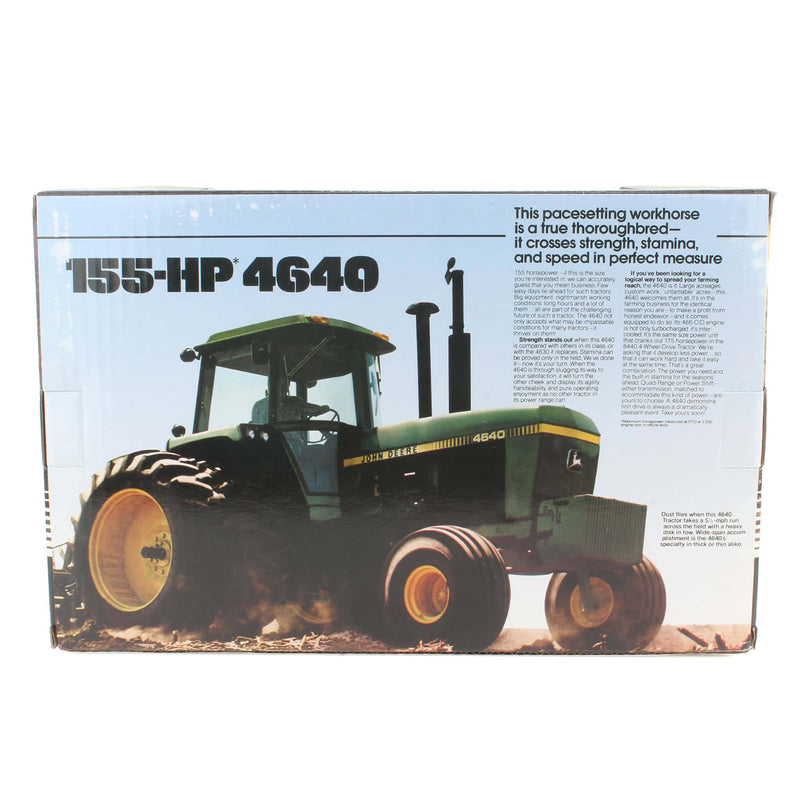 1/16 John Deere 4640 Cab Tractor with Cab and Duals by ERTTL, Collector Edition