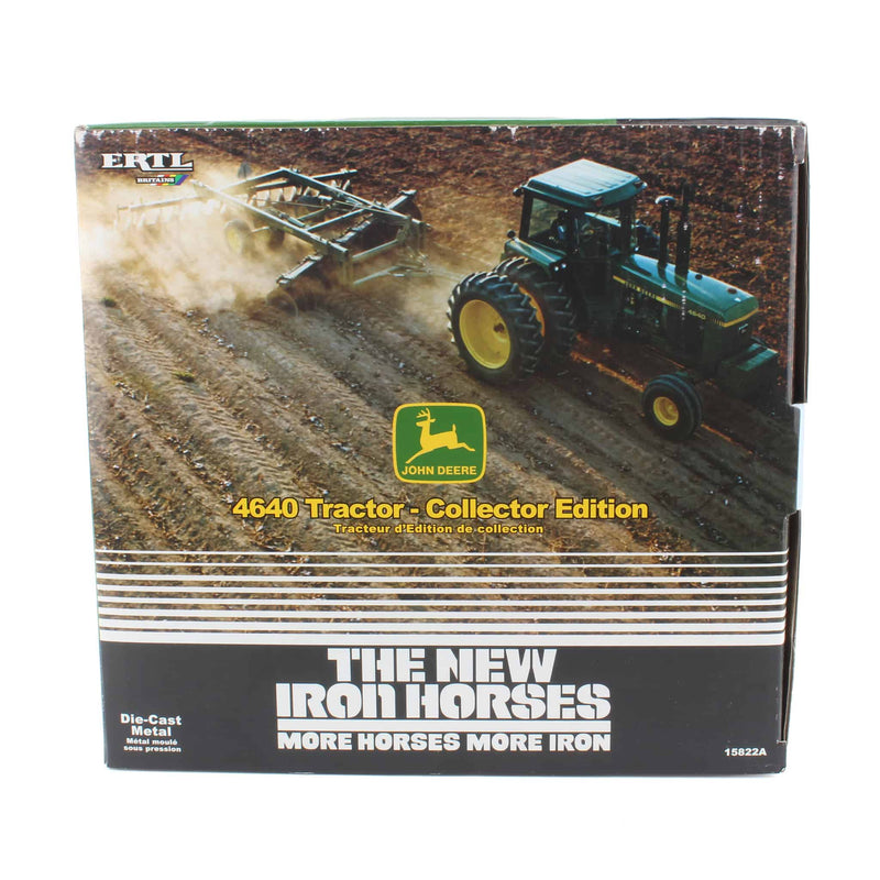 1/16 John Deere 4640 Cab Tractor with Cab and Duals by ERTTL, Collector Edition
