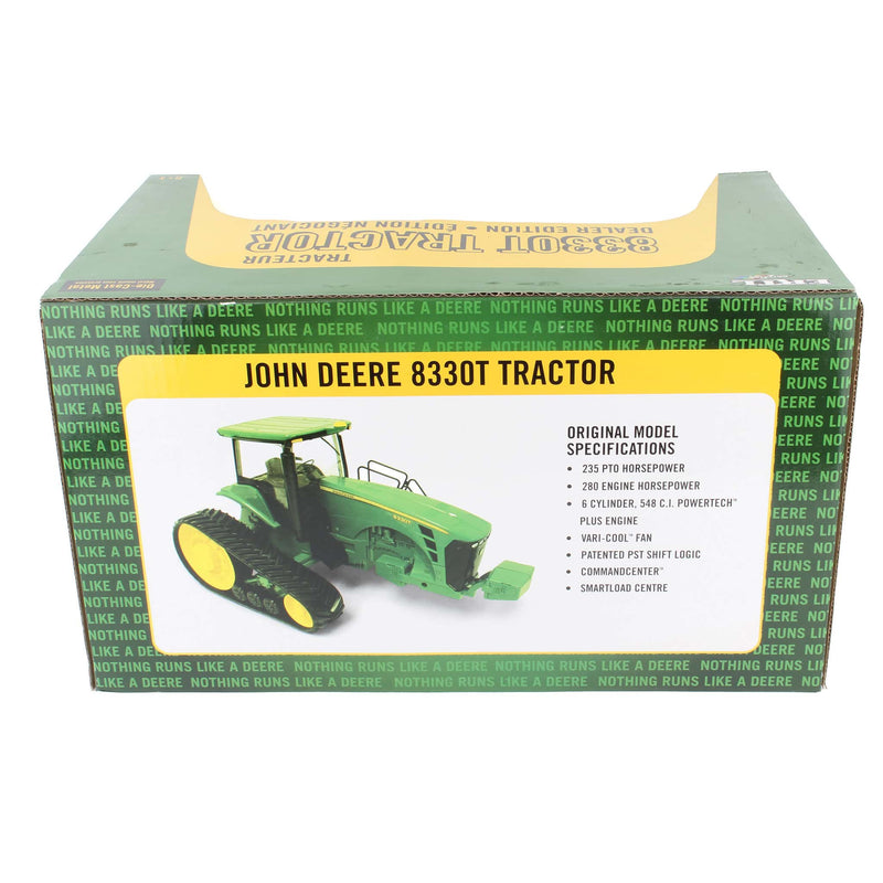 1/16 John Deere 8330T Tractor with Tracks by ERTL, Dealer Edition