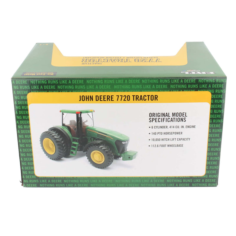 1/16 John Deere 7720 Tractor with Rear Duals by ERTL, Dealer Edition