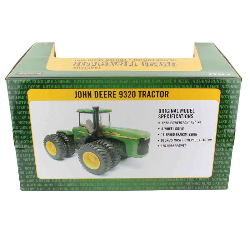 1/16 John Deere 9320 Tractor with Duals by ERTL, Dealer Edition