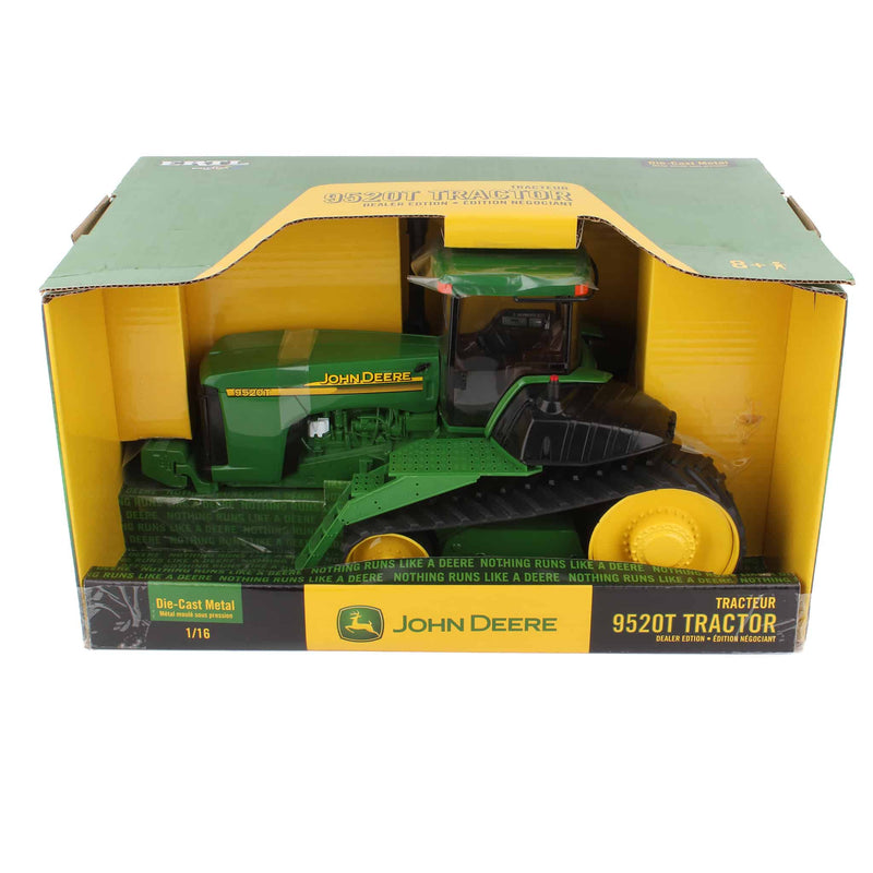 1/16 John Deere 9520T Tractor on Tracks by ERTL, Dealer Edition