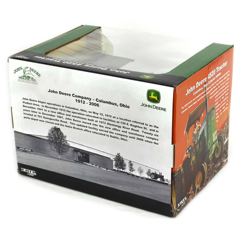 1/16 John Deere 4520 Tractor with Gun Metal Finish by ERTL, Limited Edition - Only 2500 Made