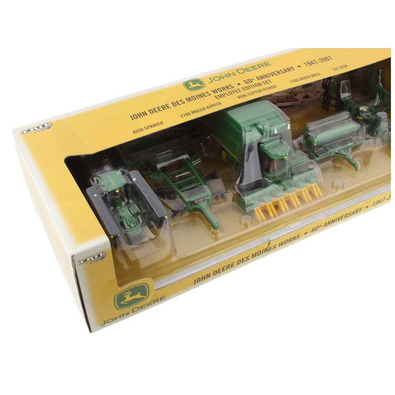 1/64 John Deere Des Moines Works 60th Anniversary 5-Piece Employee Edition Set by ERTL