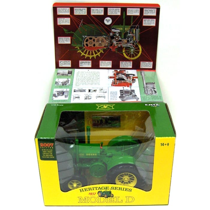 1/16 John Deere D Tractor, ERTL Precision Heritage Series