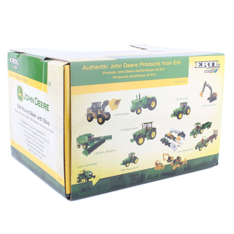 1/16 John Deere 568 Round Baler with Bale by ERTL, Product Excellence Employee Edition