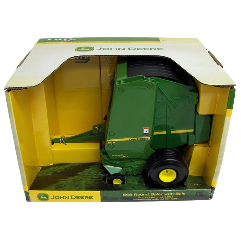 1/16 John Deere 568 Round Baler with Bale by ERTL