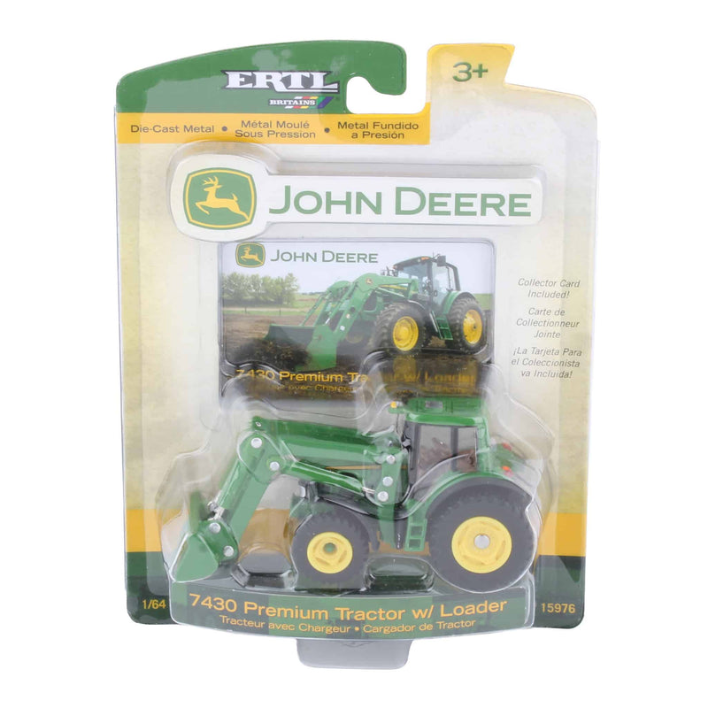 1/64 John Deere 7430 Premium Tractor with Loader by ERTL