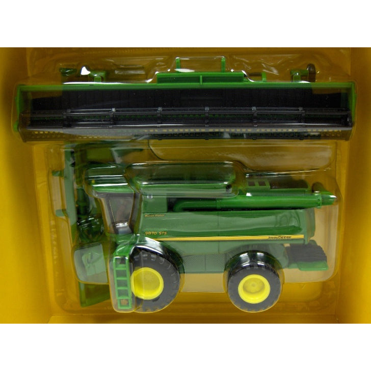1/64 John Deere 9870 STS Combine with New Corn & Draper Headers by ERTL