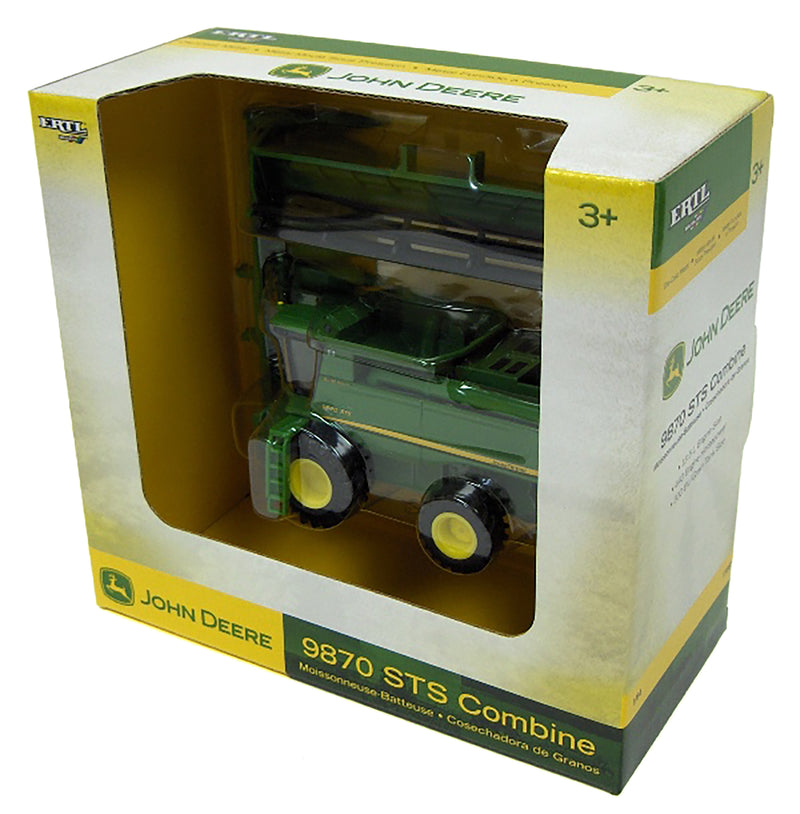 1/64 John Deere 9870 STS Combine with Corn & Grain (Not Draper) Headers by ERTL