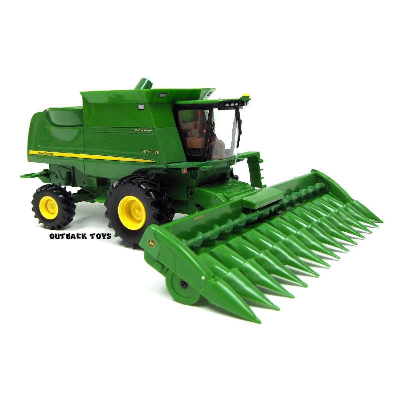 1/32 John Deere 9870 STS with Corn & Grain Headers by ERTL