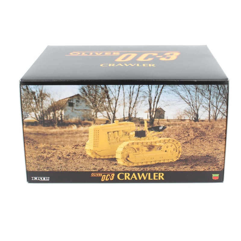 1/16 Oliver OC-3 Industrial Yellow Crawler on Steel Tracks by ERTL