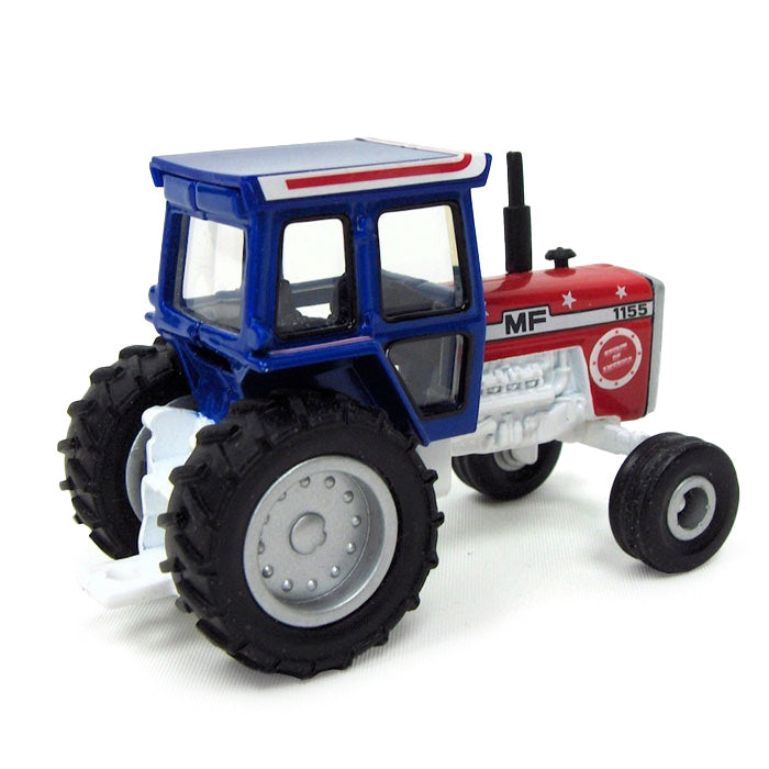 1/64 Massey Ferguson 1155 Tractor with Cab by ERTL, Spirit of America, 2000 National Farm Toy Show