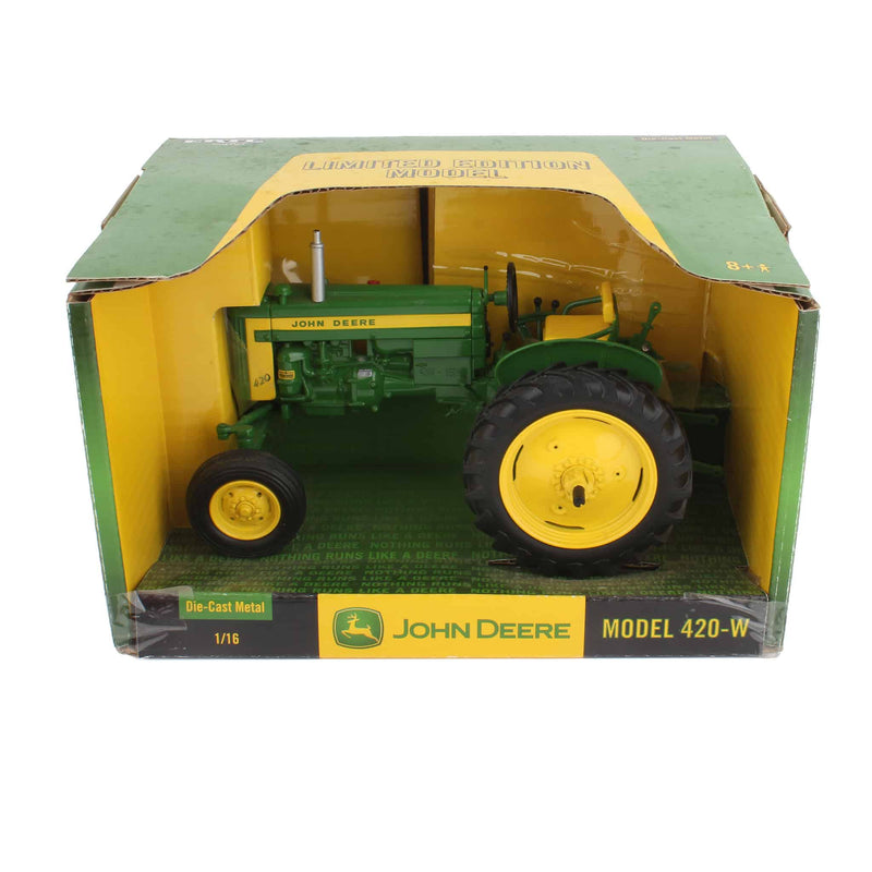 1/16 John Deere 420 Wide Front by ERTL, 2005 PA Farm Show, 1 of 1400