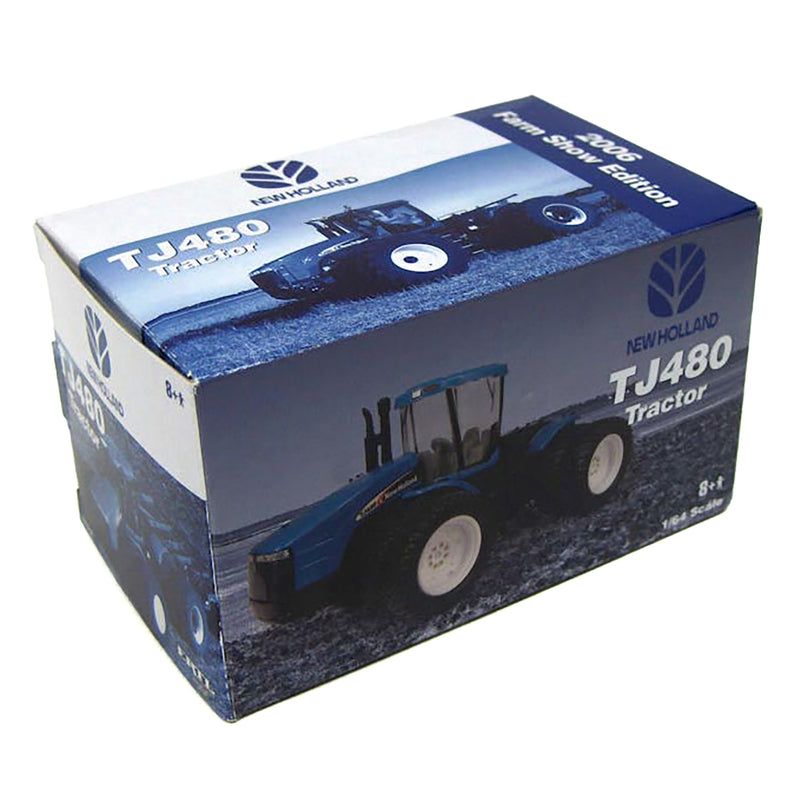 1/64 New Holland TJ480 Tractor with Duals by ERTL, 2006 Farm Show Edition