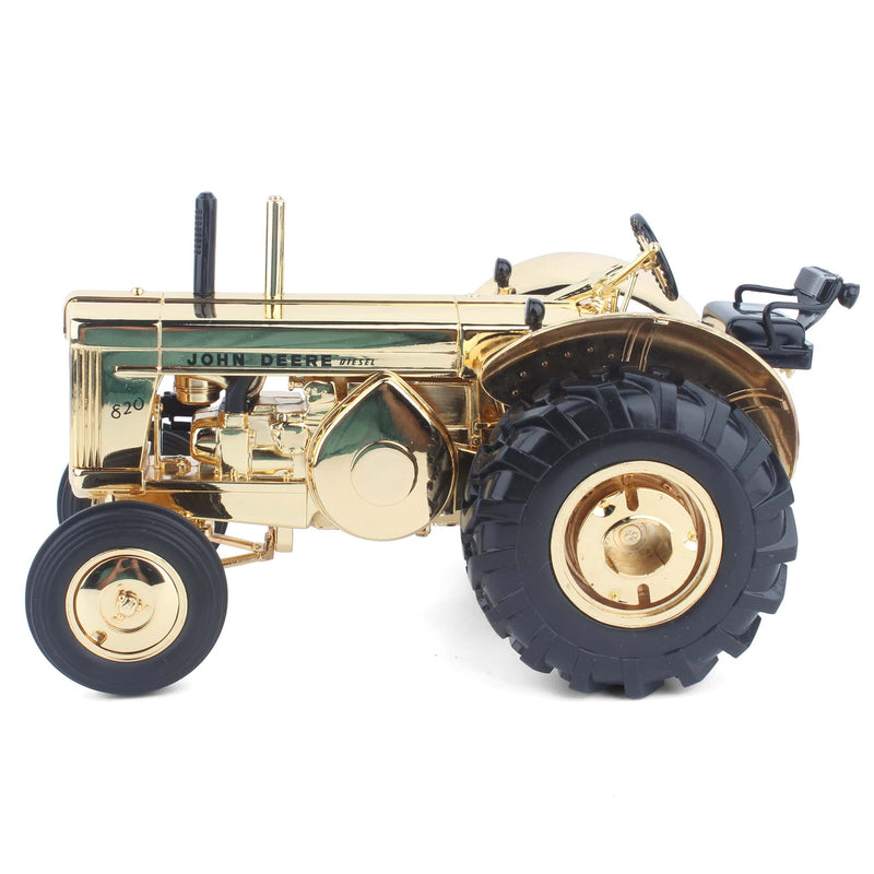Gold Chase ~ 1/16 Gold John Deere 820 Industrial Tractor by ERTL, 2006 Two Cylinder Club & 50th Anniversary