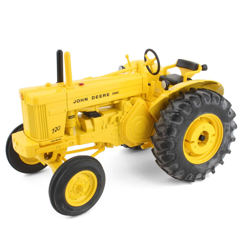 1/16 John Deere 720 Industrial Yellow Tractor by ERTL, 2008 Two-Cylinder Club Expo