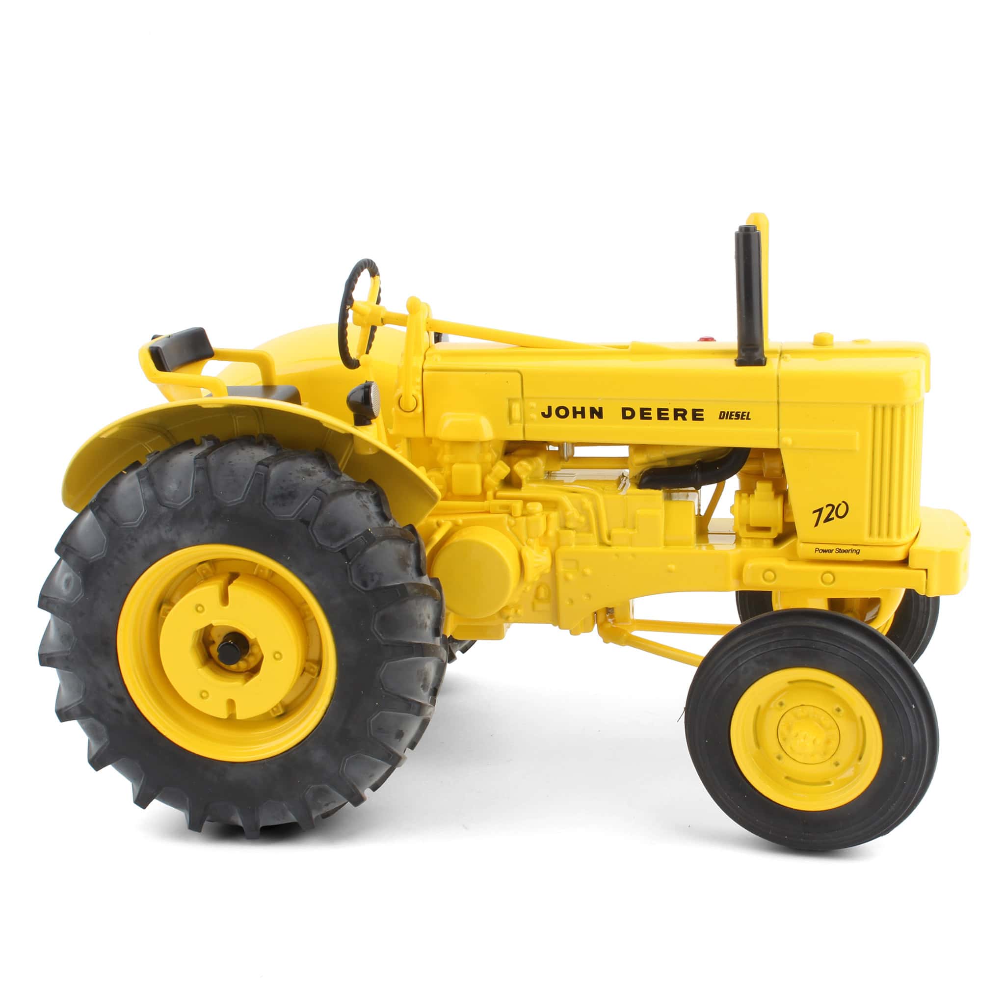 1/16 John Deere 720 Industrial Yellow Tractor by ERTL, 2008 Two