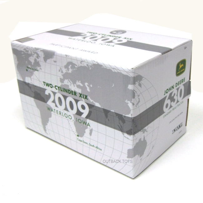 (B&D) 1/16 John Deere 630, 2009 Two-Cylinder Club Participant Award Edition by ERTL - Damaged Item