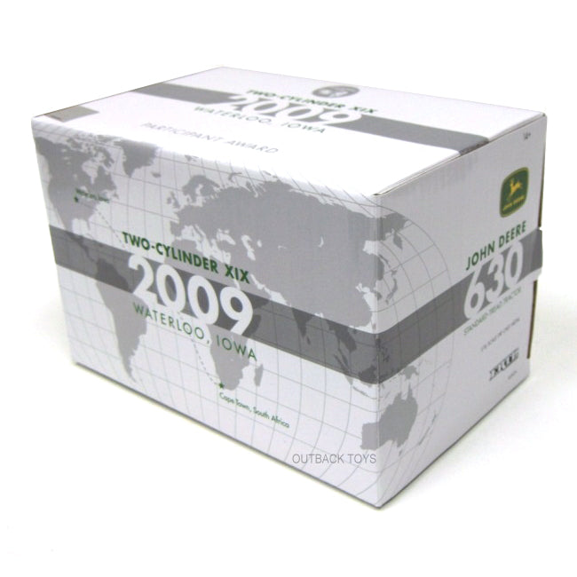 (B&D) 1/16 John Deere 630, 2009 Two-Cylinder Club Participant Award Edition by ERTL - Damaged Item