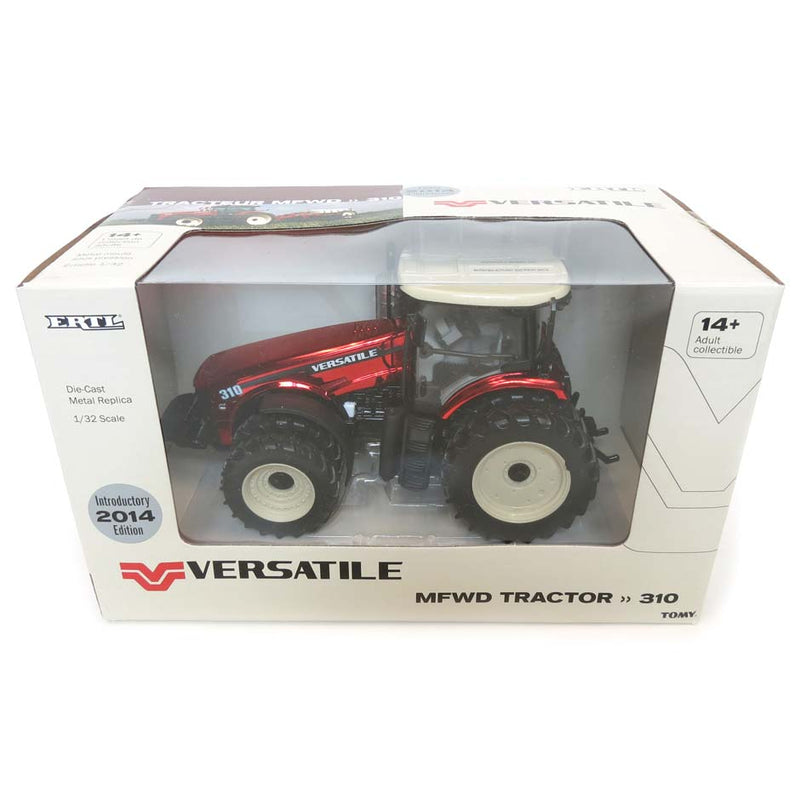 Red Chrome Chase Unit ~ 1/32 Versatile 310 MFWD Tractor with Duals by ERTL, 2014 Introductory Edition