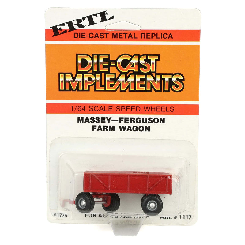 1/64 Massey Ferguson Diecast Barge Wagon by ERTL