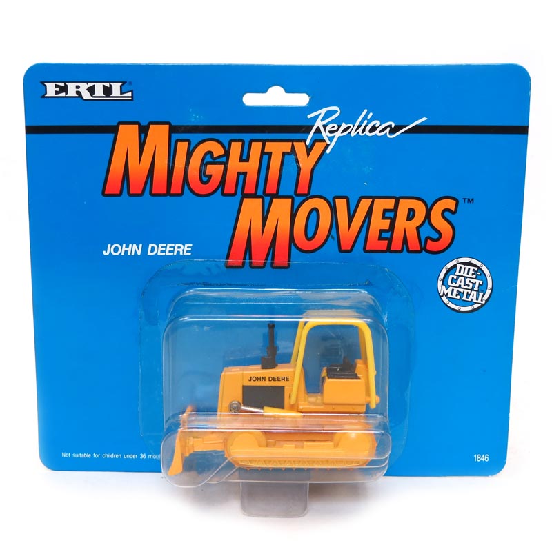 1/64 John Deere Crawler with No Model Number and Rubber Tracks by ERTL