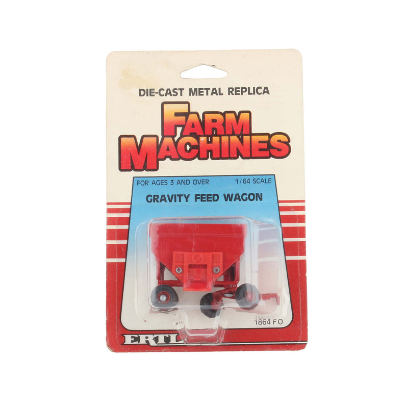 1/64 Red Gravity Feed Wagon by ERTL