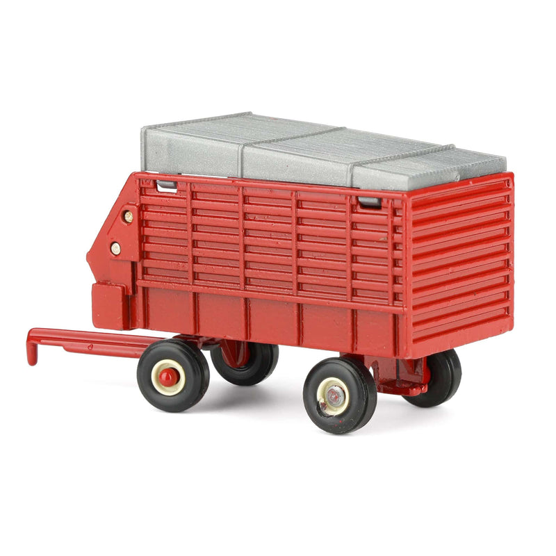 1/64 Red Diecast Forage Wagon with Cream Rims