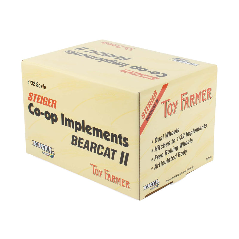 1/32 Steiger Bearcat II Tractor, Canadian Co-op Implements Orange, #7 in Toy Farmer Steiger Series by ERTL