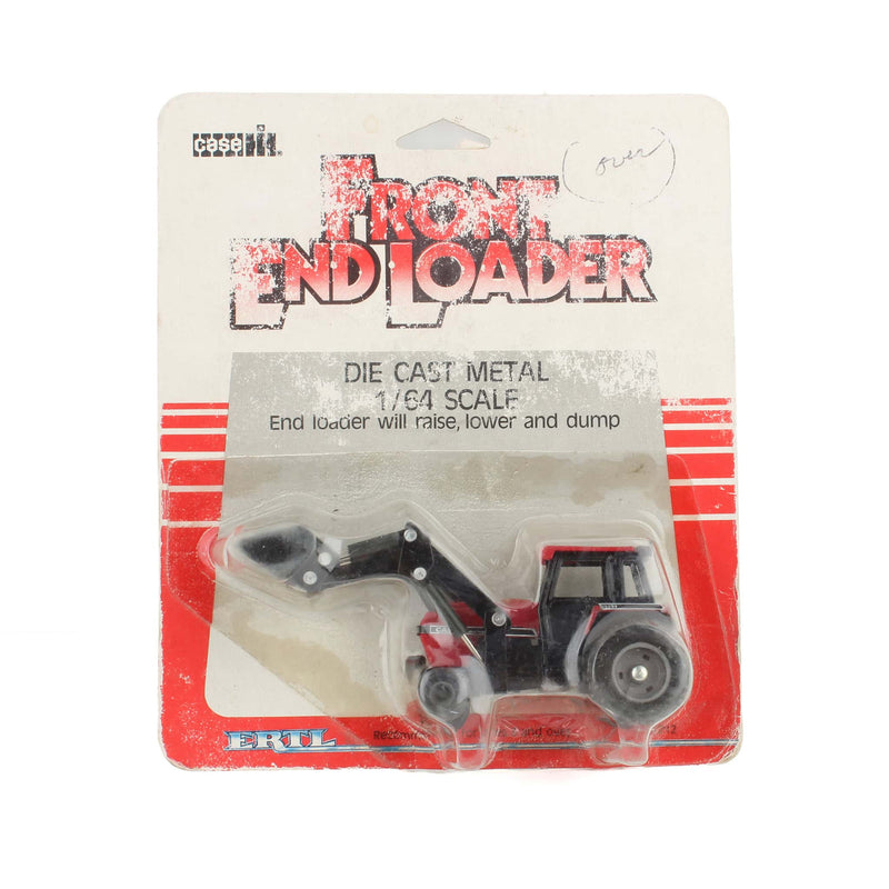 1/64 1980s Case IH 2594 Tractor with Loader ERTL Production Sample, Signed by Pat Wessels